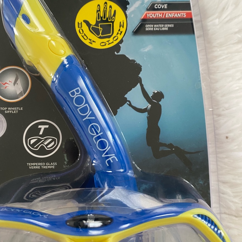 NWT Body Glove Mask, Snorkel Set - 2 Piece (For Kids) - Picture 3 of 5
